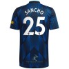 Officiële Voetbalshirt Manchester United Jadon Sancho 25 Derde 2021-22 - Heren